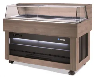 Buffet réfrigéré mural avec cuve pour bacs GN1/1 SCAIOLA BUFFET deluxe